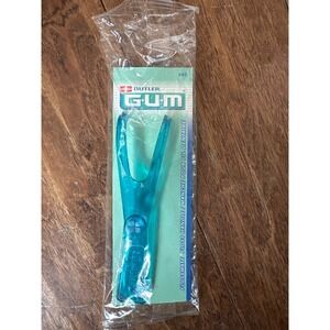 Butler GUM Flossmate Floss Handle 845 Blue‎ Vintage Dental Tool Made in USA NEW
